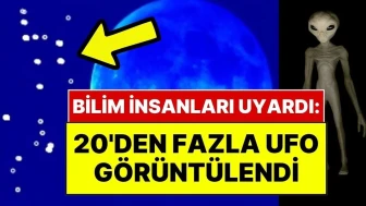 Bilim İnsanlarından Şok Edici Uyarı: Ay Üzerinde Hızla İlerleyen 20'den Fazla Dev UFO Belirlendi!