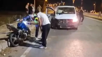 Bitlis'te otomobil ile motosiklet çarpıştı : 2 kişi ağır yaralandı
