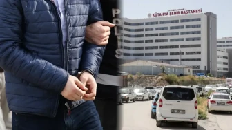Kütahya'da hastaneye getirilen mahkum firar etti: Bir anlık dalgınlığı fırsat bildi