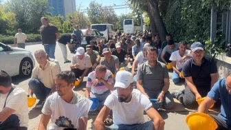 Madencilerin hak nöbeti 15'inci günde: Bakanlık kapıları yine kapalı