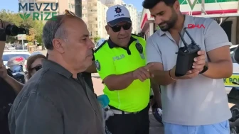 Dron ile yakalanan sürücünün ilginç savunması gündem oldu!