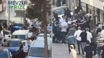 Düğün konvoyunda meydan savaşı: Polis biber gazıyla müdahale etti