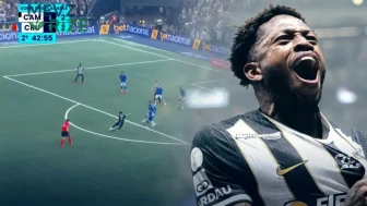 Fred maça damga vurdu: Atletico Mineiro Fred ile turu geçti