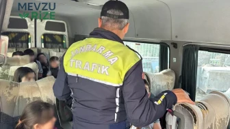 Tokat'ta minik öğrenciler için güvenlik önlemi : Servisler tek tek denetlendi