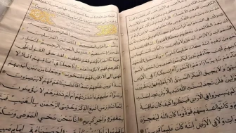 150 kilo ağırlığında, üç metre boyunda: Dünyanın en büyük ikinci el yazması Kur'an-ı Kerim'i Kahramanmaraş'ta