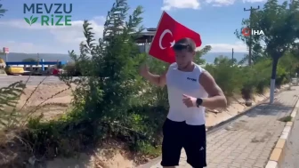 Almanya'dan koşmaya başlayan gurbetçi 53 günde memleketine kavuştu