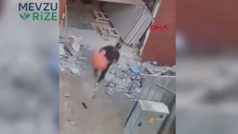 Avcılar'daki Aile Sağlığı Merkezi İnşaatında Kablo Hırsızlığı Güvenlik Kamerasına Yansıdı
