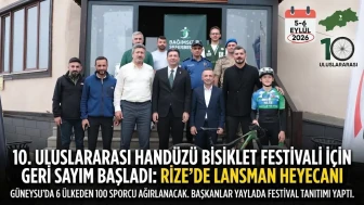 10. Uluslararası Handüzü Bisiklet Festivali İçin Geri Sayım Başladı: Rize’de Lansman Heyecanı