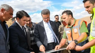 Hınıs-Tekman Relokasyon Yolu’nda Çalışmalar Sürüyor