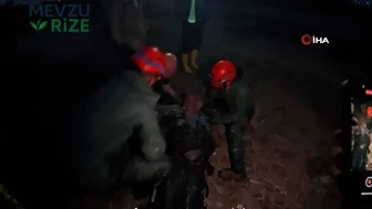 Kahramanmaraş'ta bir vatandaş çamura saplandı: Ekiplerin çalışması sonucu kurtarıldı