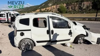 Tokat'ta korkutan kaza: Takla atıp karşı şeride uçtu! İkisi ağır 4 yaralı