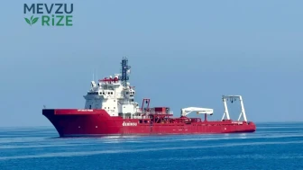 Türkiye'den KKTC'ye giden dünyanın sayılı gemilerinden 'Optimus Prime' Girne açıklarında arama çalışmalarına başladı
