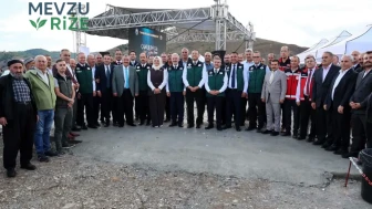 Gümüşhane Kelkit'te Çamur Barajı'nda Su Tutma Töreni Yapıldı