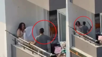Adana'da Balkonda Yaşanan Olayda Kadın Dehşet Anları Yaşadı: Sopa ile Saldırı ve Saçından Sürükleme!
