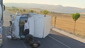 Batman'ın Hasankeyf ilçesinde kamyonet devrildi, iki kişi yaralandı!