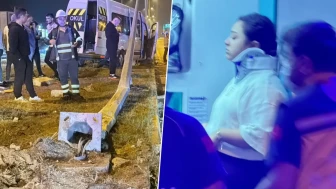 Düğün dönüşü faciadan dönüldü: Minibüs ile hafif ticari araç çarpıştı