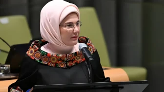 Emine Erdoğan, "UEA Yüksek Düzeyli Enerji Dönüşümü Diyaloğu Toplantısı"nda konuştu
