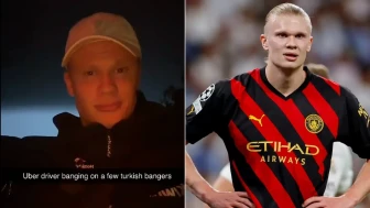 Manchester City'nin yıldızı Lvbel C5 dinledi: Haaland'dan Türk takipçilerini mest eden video