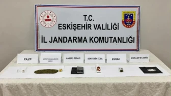 Eskişehir'de jandarmadan uyuşturucu baskını : 1 şüpheli tutuklandı