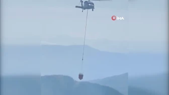 Fethiye'nin Nif Mahallesi'nde Yangınla Mücadele Çalışmaları Başlatıldı