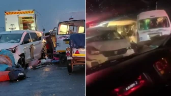 Güney Afrika'da iki minibüs ile otomobil çarpıştı: Onlarca kişi hayatını kaybetti