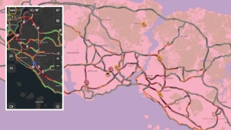İstanbul’da sabah trafiği kilitlendi: Yağışla birlikte yoğunluk arttı