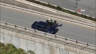 Kırıkkale'de Trafik Denetimi Dron ile Gerçekleştirildi, Cezalar Kameralara Yansıdı!