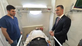 Konya'da trafik kazası : 73 yaşındaki Kıbrıs gazisi yaralandı