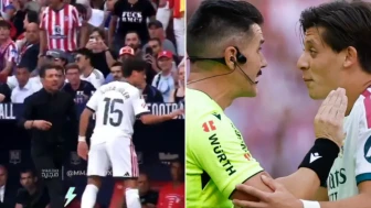 Madrid derbisinde Arda Güler - Diego Simeone tartışması: Görüntüler ortaya çıktı