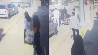 Malatya'da Motosiklet Sürücüsünün Otomobile Çarpmasıyla Meydana Gelen Kaza Anı Er geç fark edildi!