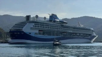 Marmaris'e turist akını : Malta bayraklı kruvaziyer binlerce yolcu getirdi