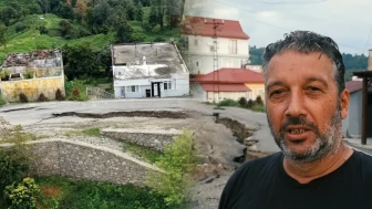 Rize’de heyelan sonrası mahalle sakini o anları anlattı: 'Bir anda her şey bitti, yavaş yavaş sine sine battı buralar'