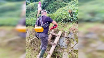 Rize'de Merdiven Hırsızlığından Bunalan Vatandaş, Çözümü Zincire Vurmada Buldu!