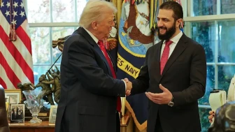 Şara’dan Trump’a ters köşe espri! Golan konuşulurken verdiği cevap olay oldu