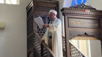 44 yıllık imam cemaatine veda etti: Hepsinden helallik istedi