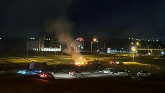Tekirdağ'da düğün eğlencesi kabusa döndü : Havai fişekler yangın çıkardı