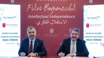 Türk Telekom ve İbn Haldun Üniversitesinden Eğitim İş Birliği Protokolü