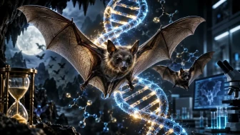 Uzun yaşamın sırrı yarasaların DNA’sında olabilir
