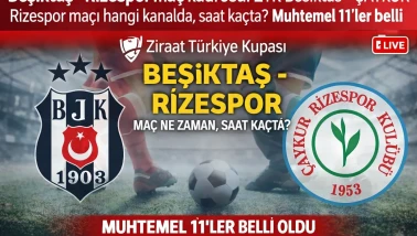 Beşiktaş - Rizespor maç kadrosu: ZTK Beşiktaş - ÇAYKUR Rizespor maçı hangi kanalda, saat kaçta? Muhtemel 11'ler belli oldu