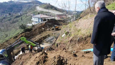 Rize’de 37 Milyon Euro’luk Dev İçme Suyu Projesi Yerinde İncelendi