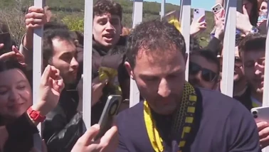 Domenico Tedesco son kez Samandıra'da! Taraftarlardan sevgi seli: Lütfen gitme