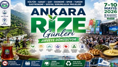 Ankara’da Rize Rüzgarı: Rize Günleri Zirveye Dönüşüyor