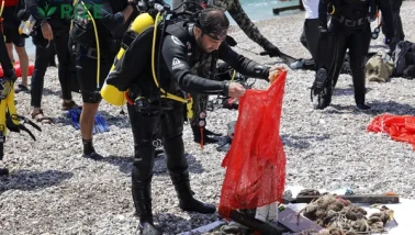 Antalya'da 4 etaplı deniz dibi temizliği tamamlandı