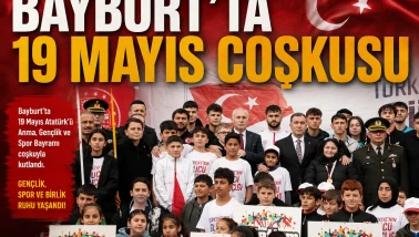 Bayburt’ta 19 Mayıs Coşkusu
