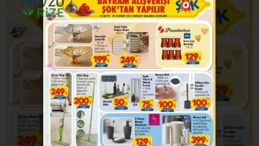 ŞOK’ta bayram şöleni başlıyor: ŞOK 20 Mayıs-2 Haziran aktüel ürünler kataloğu yayımlandı!