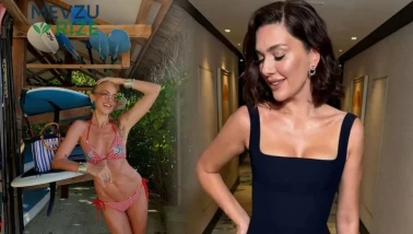 Burcu Esmersoy'un tatil pozlarına Bergüzar Korel damgası! Tek cümlesi sosyal medyayı salladı