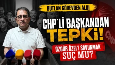 Butlanın görevden aldığı CHP'li başkandan tepki: Özgür Özel'i savunmak suç mu?