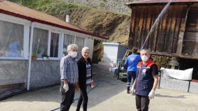 Vakfıkebir'de Kahverengi Kokarca ile Mücadele İçin İlaçlama Çalışmaları Devam Ediyor