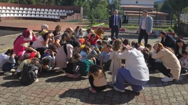 Beşikdüzü'nde Miniklere Afet Bilinci Eğitimi Verildi