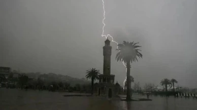 Yarın gece İzmir'i etkisi altına alacak şiddetli yağış hazırlığı!